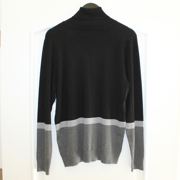 Calvin Klein black/gray turtleneck (women’s XL) (NWT) - Picture 5 of 10